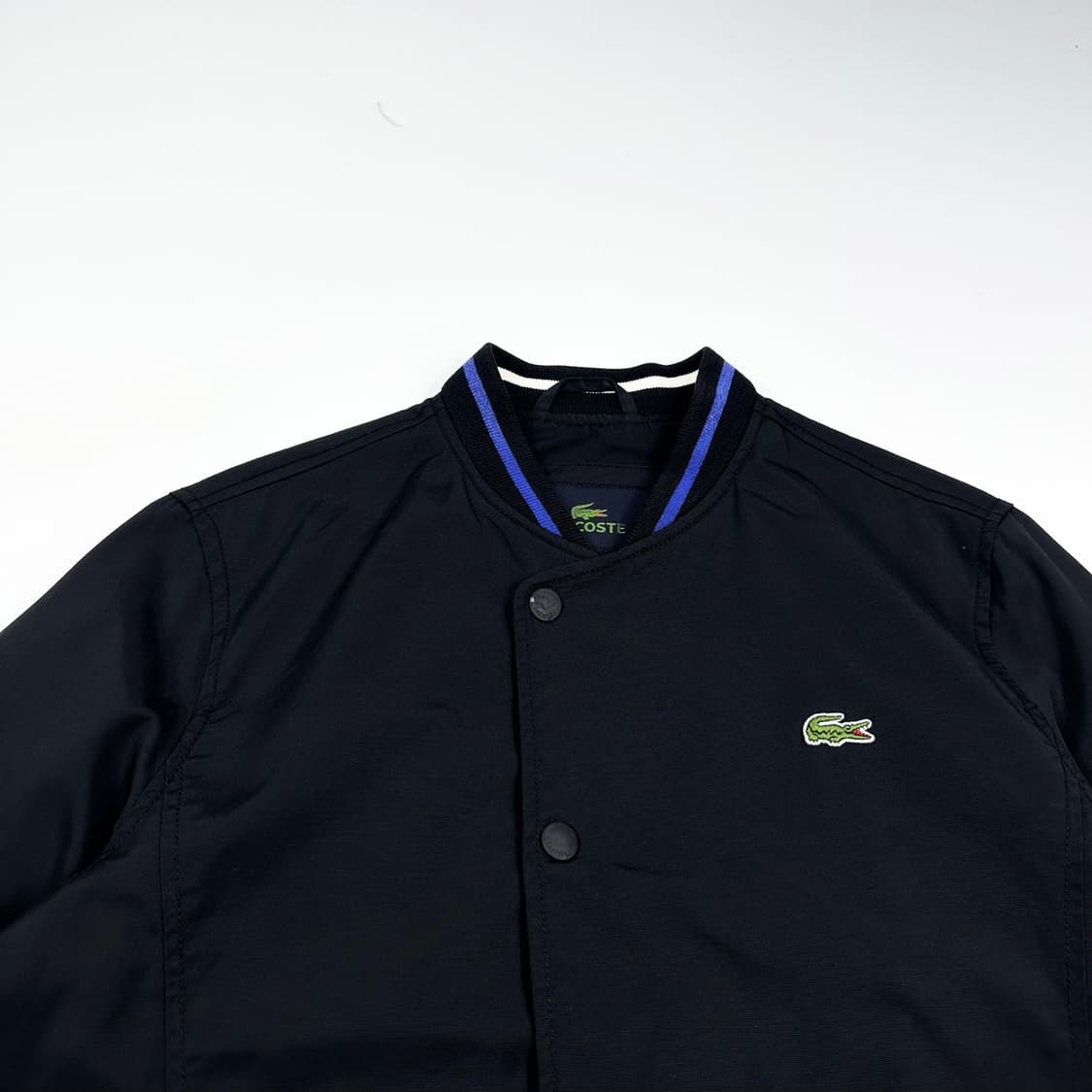 라코스테 크록 블랙 블루종 자켓 (M) 상품이미지1