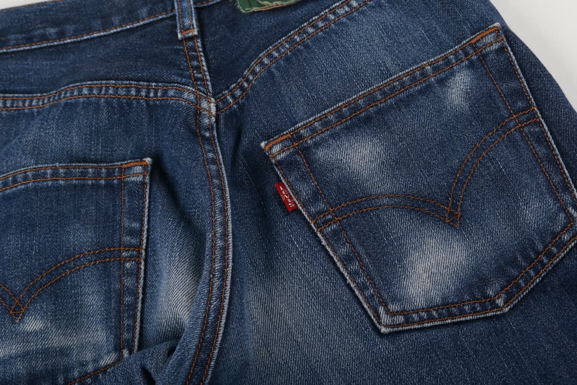 [27~28인치] 리바이스 리메이크 패치워크 데님팬츠 상품이미지9