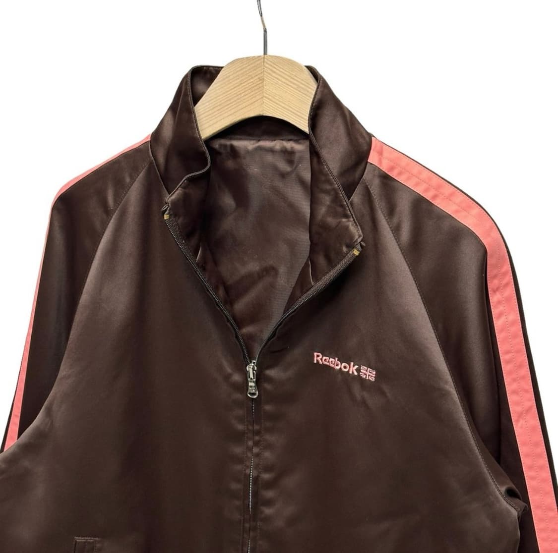 95] 리복 브라운 핑크라인 자켓 상품이미지2