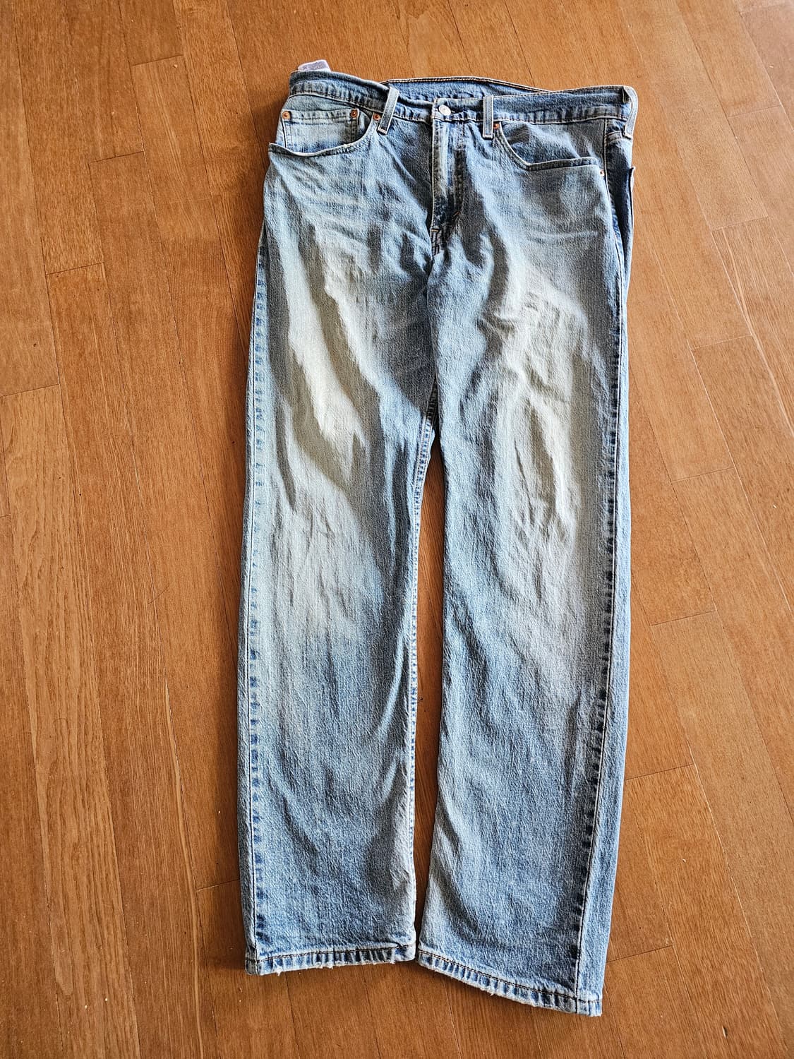 리바이스 502  W34 L32 연청 데님 상품이미지1