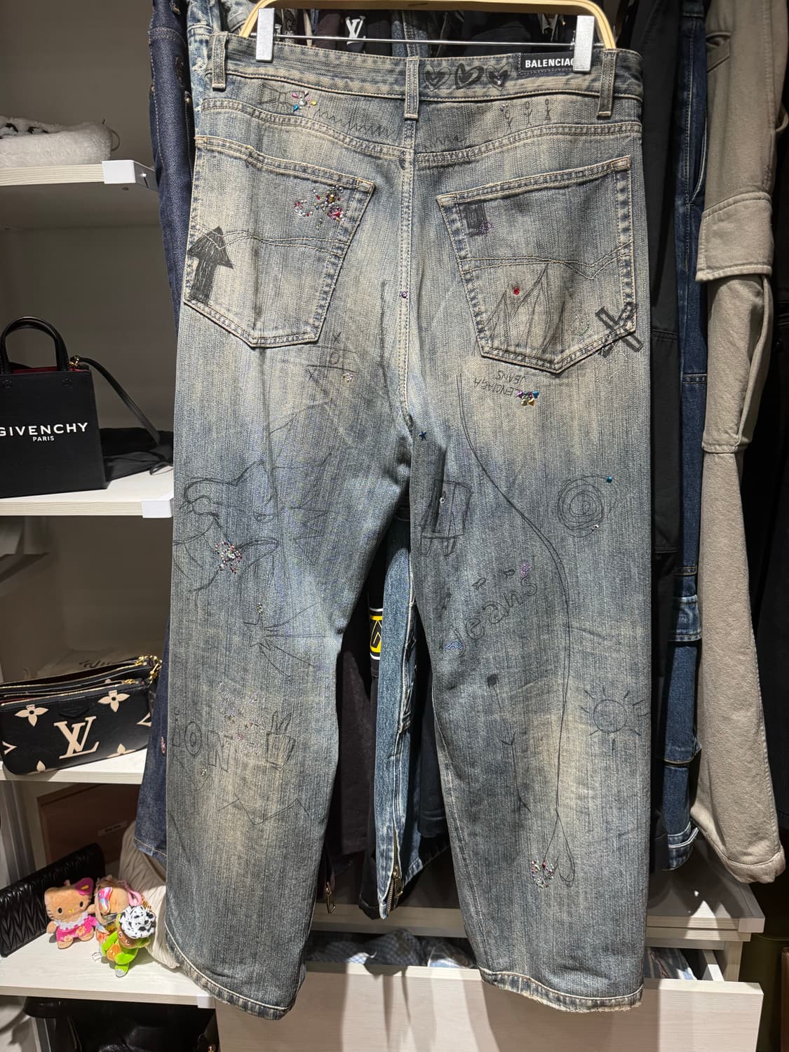 발렌시아가 데님팬츠 M 상품이미지2