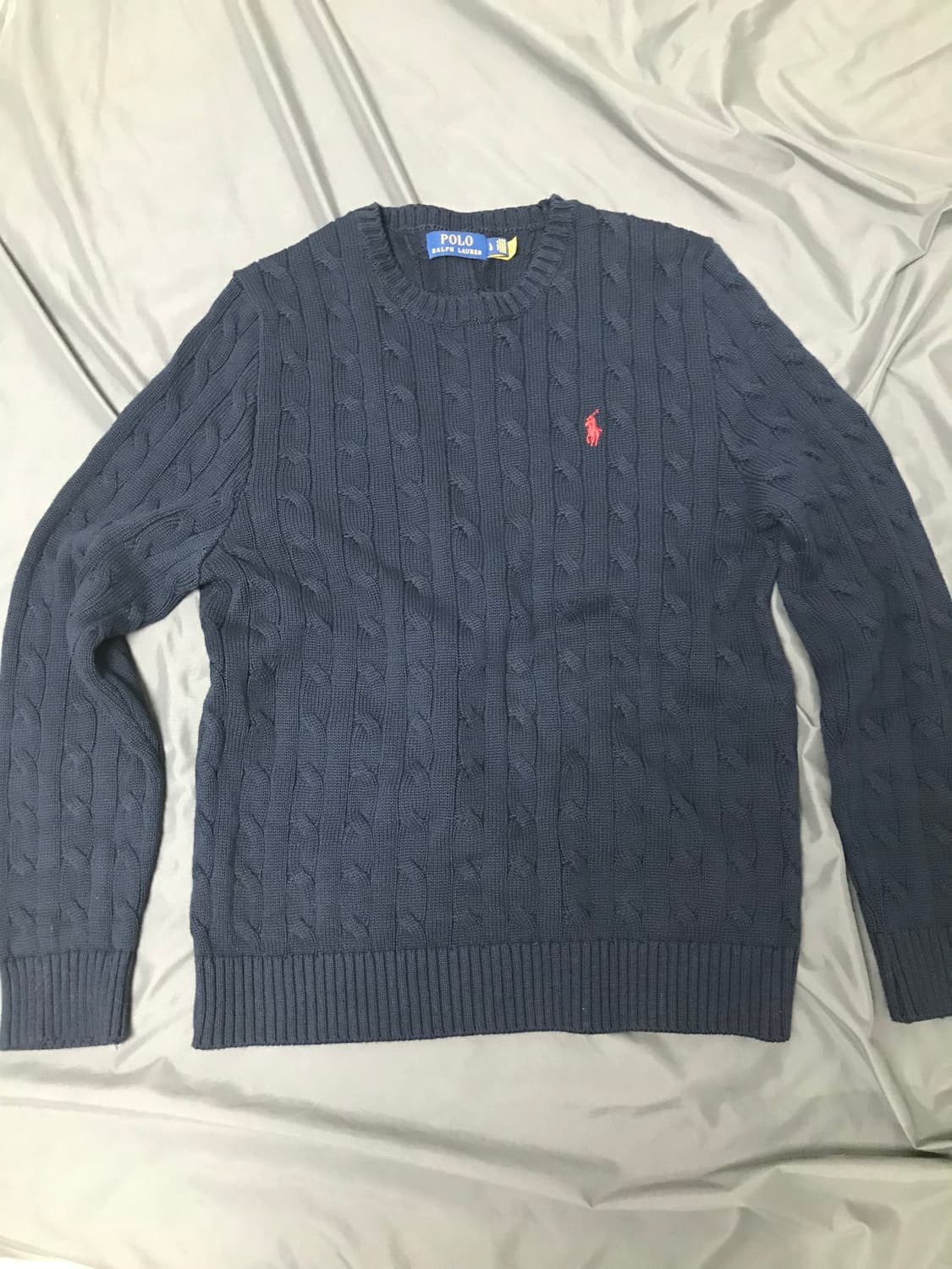 폴로 랄프로렌 케이블 니트 코튼 L 상품이미지1