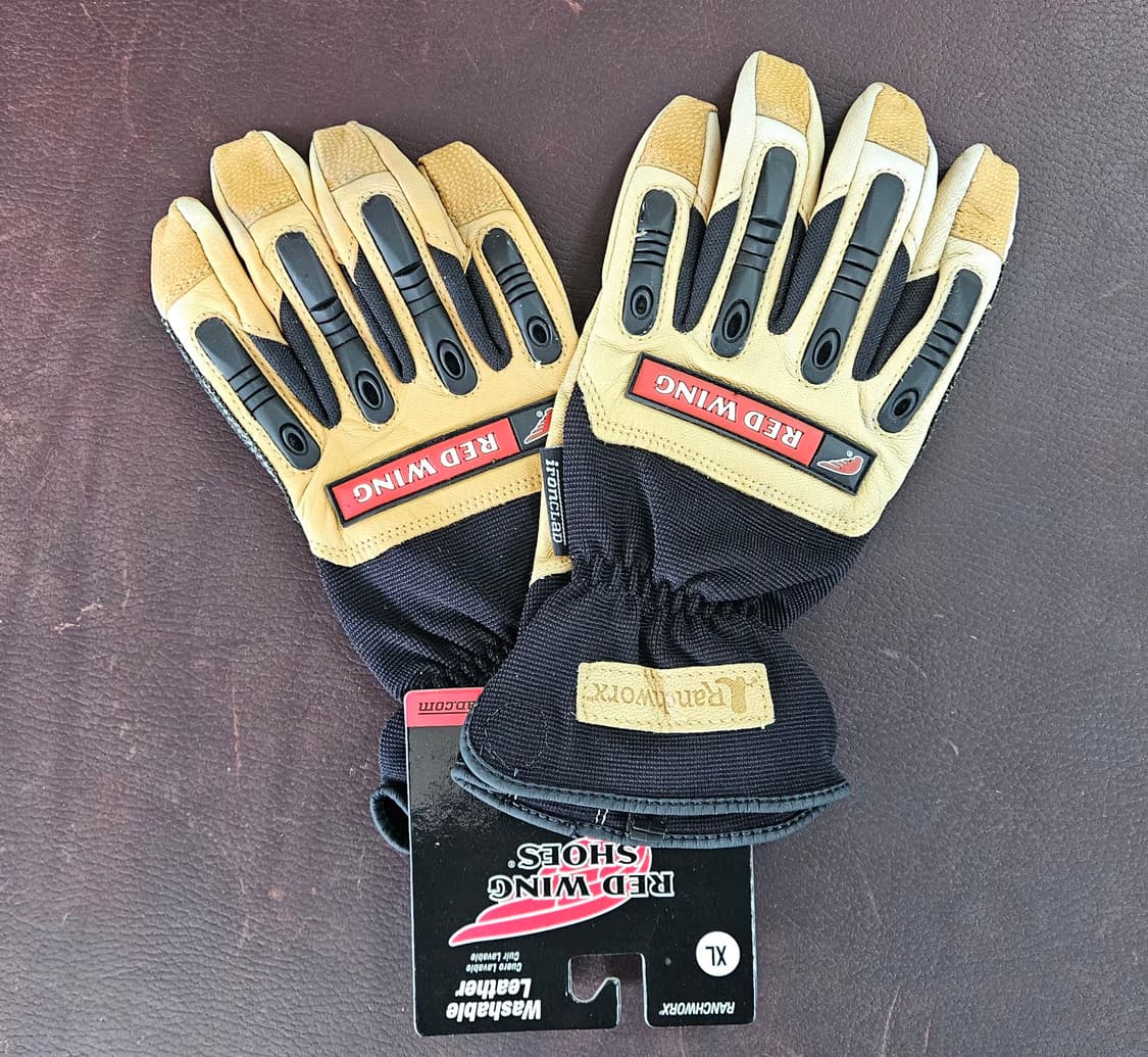 레드윙 렌치웍스 가죽 장갑, XL 2켤레 몽땅 33,000원 상품이미지1