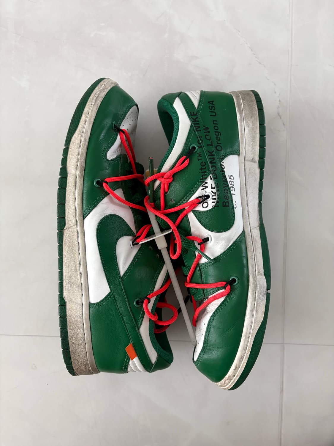 나이키 오프화이트 덩크 그린 상품이미지1