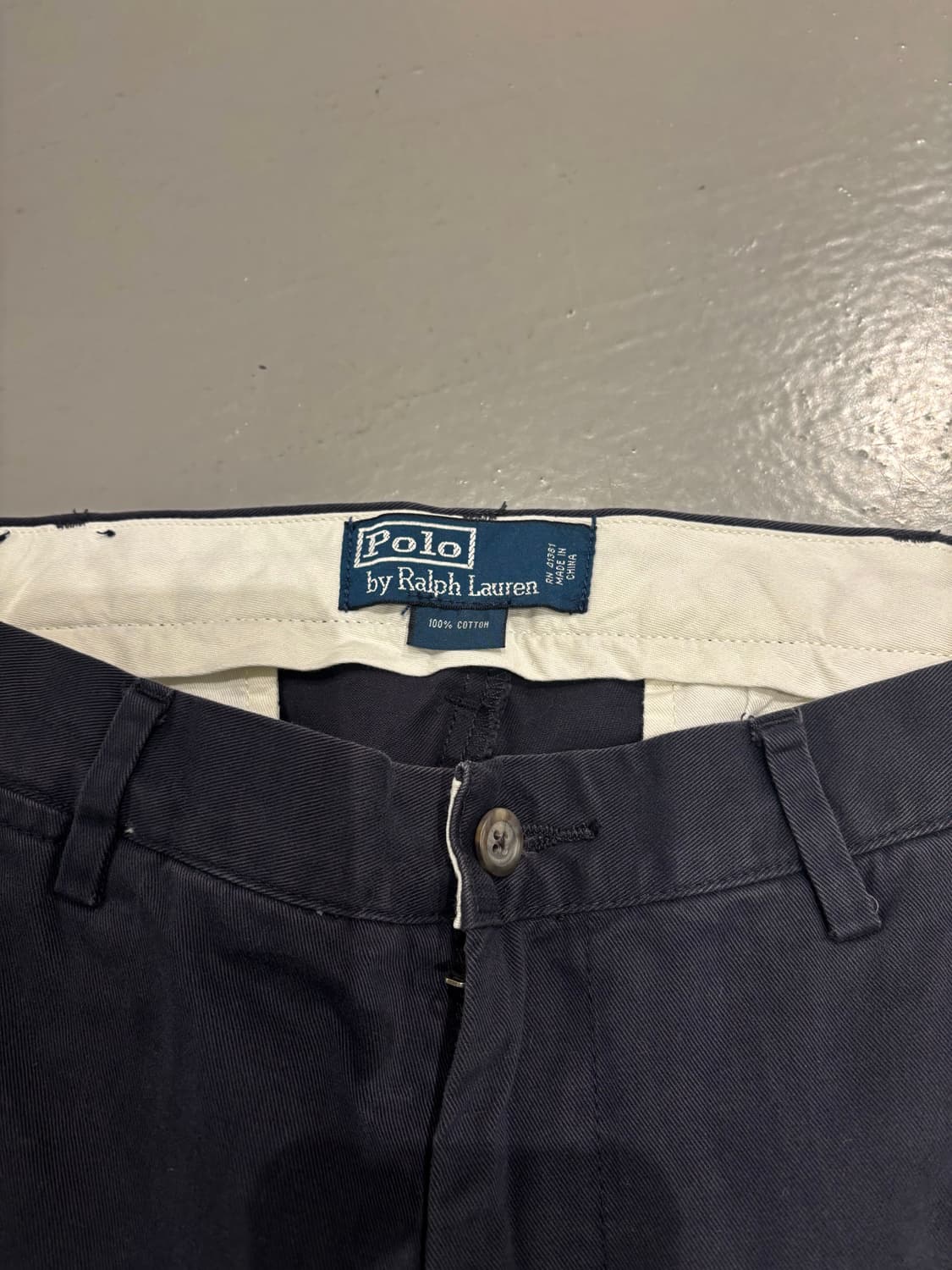 폴로 치노 팬츠(네이비)   상품이미지7