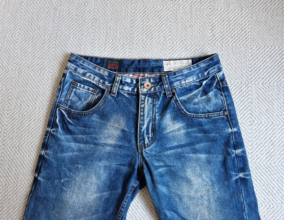 에비수 빈티지 워싱 데님팬츠 31 상품이미지2