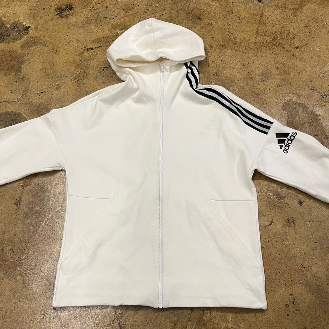 [정품/XL] 아디다스 후드 집업 져지 b19 상품이미지3