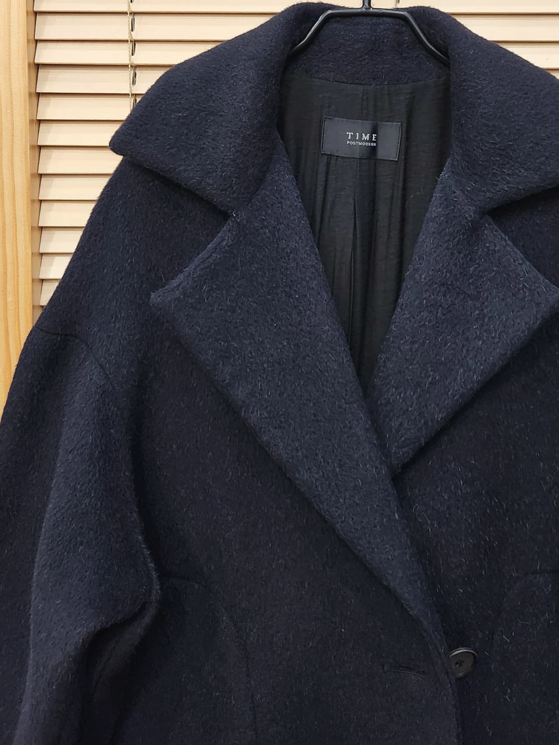 TIME 타임 루즈핏 양모100코트 상품이미지2