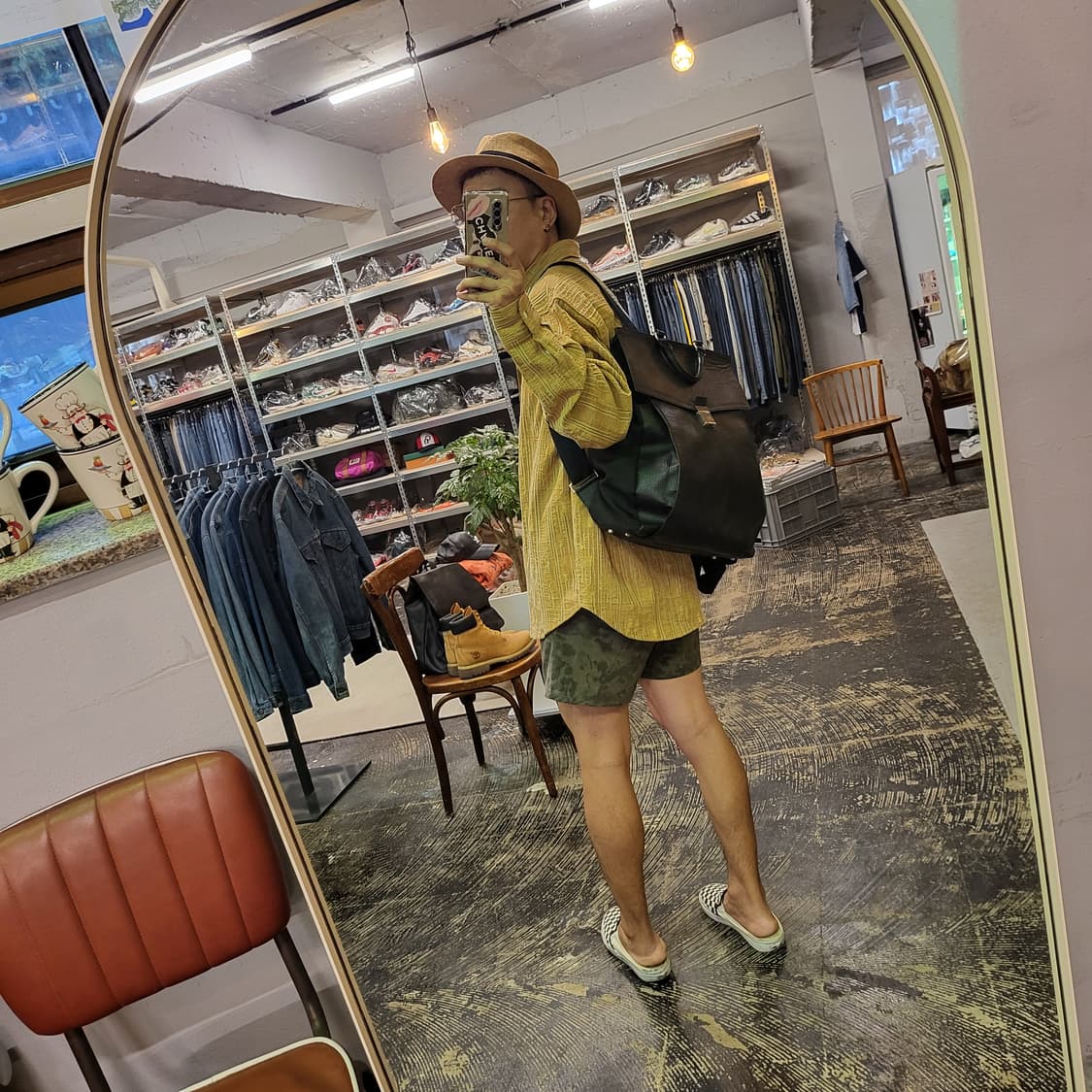 레더 백팩 상품이미지8