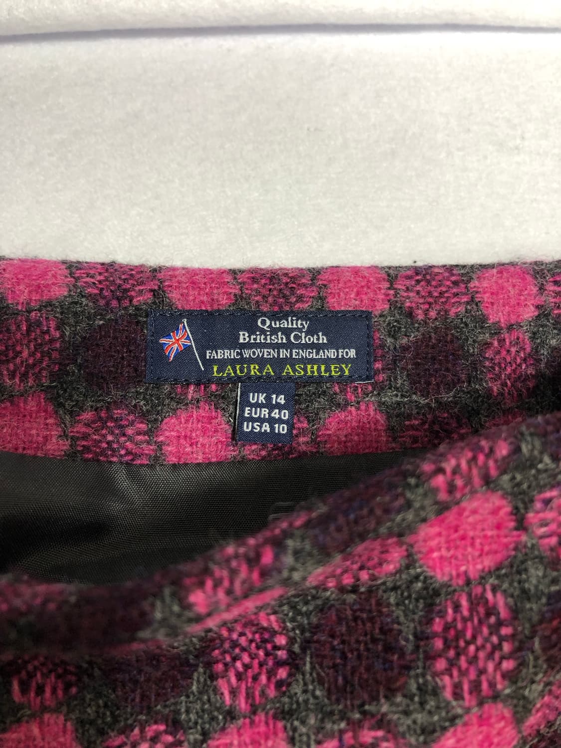 수입빈티지 laura ashley 울 스커트 상품이미지5