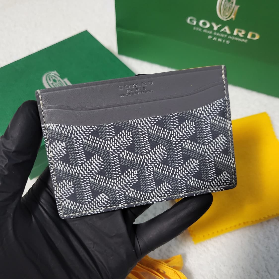[새상품급/풀구성]고야드 생쉴피스 카드홀더 카드지갑 그레이 상품이미지2