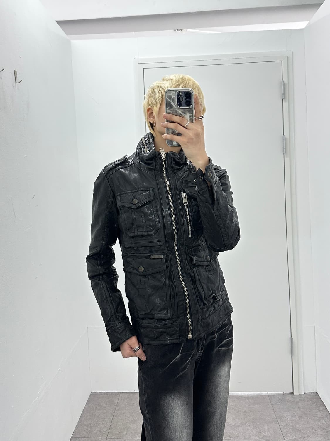 Buckaroo chrome tanning sheep leather ja 상품이미지4