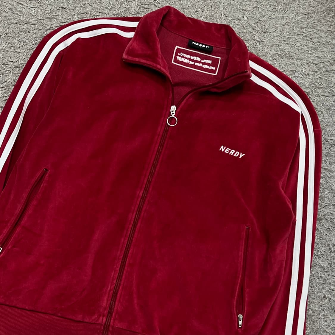 [90-95] 널디 벨벳 져지 상품이미지1