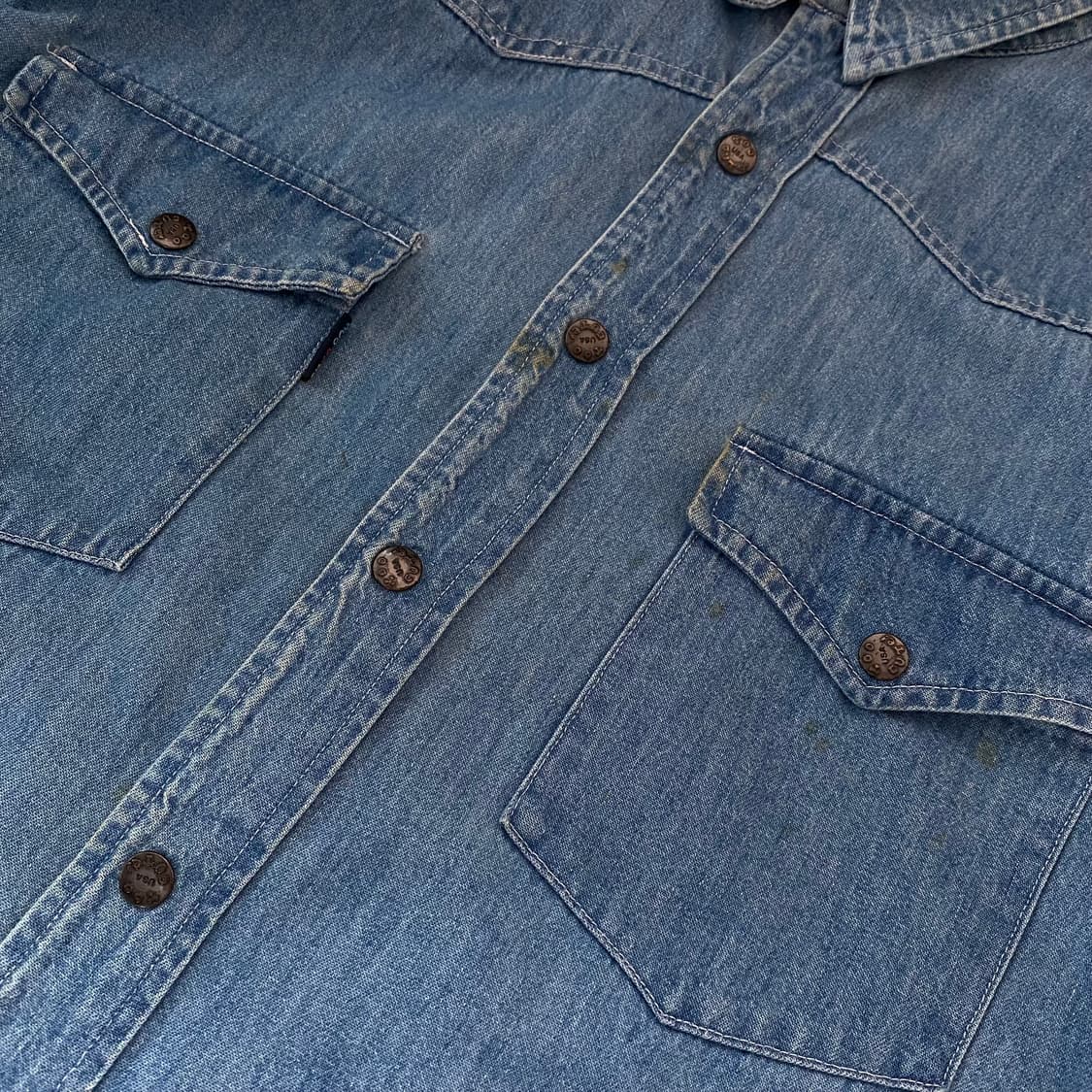 🌊90s USA mickey western shirts 상품이미지3