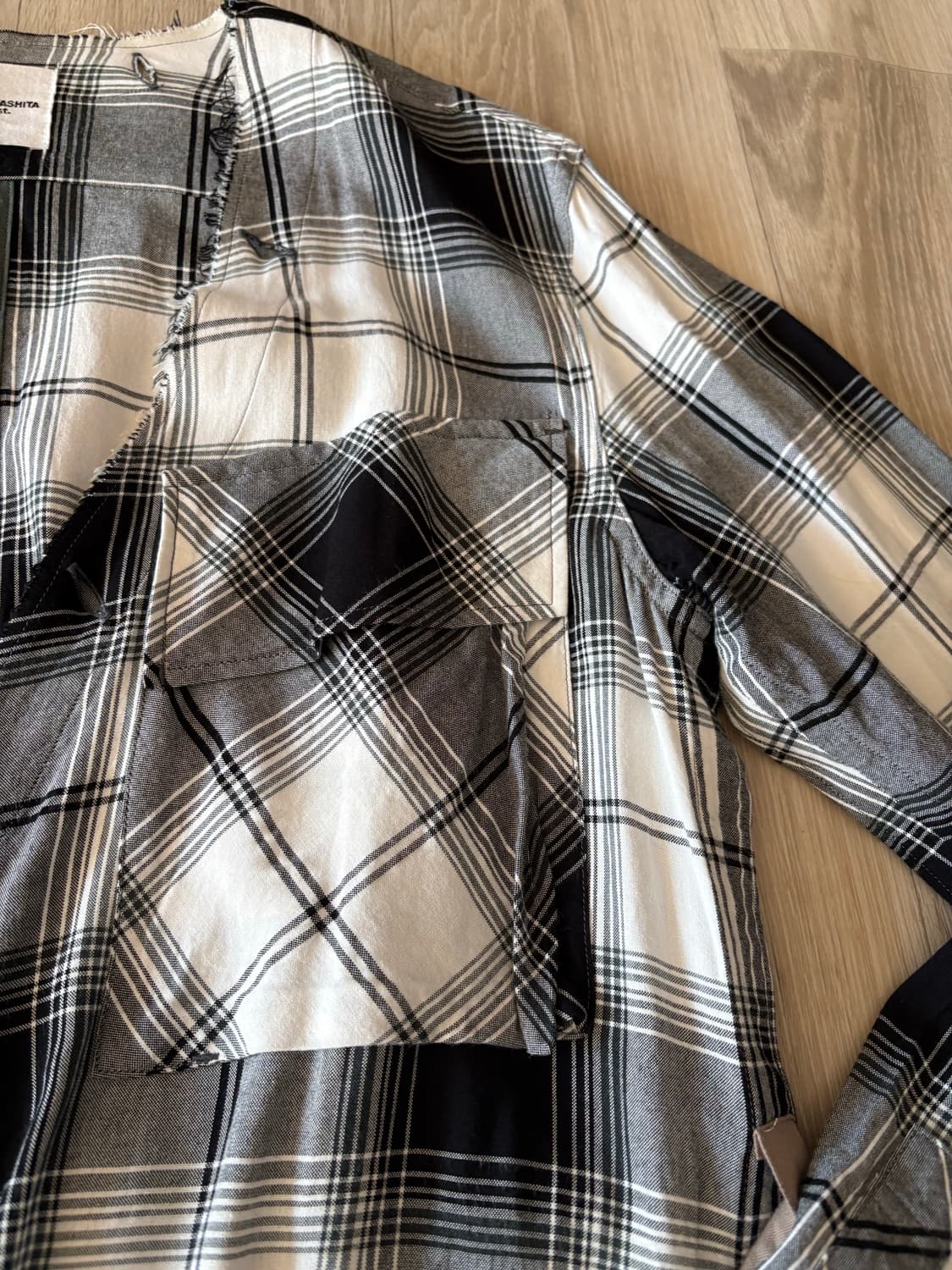 솔로이스트 17aw 카라리스 체크셔츠  상품이미지3