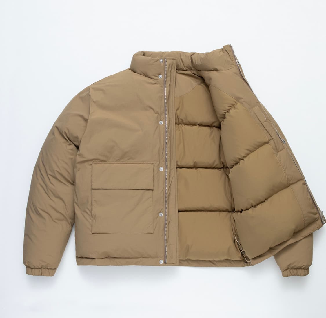 마리떼 푸퍼 자켓 카멜 패딩 L 상품이미지3
