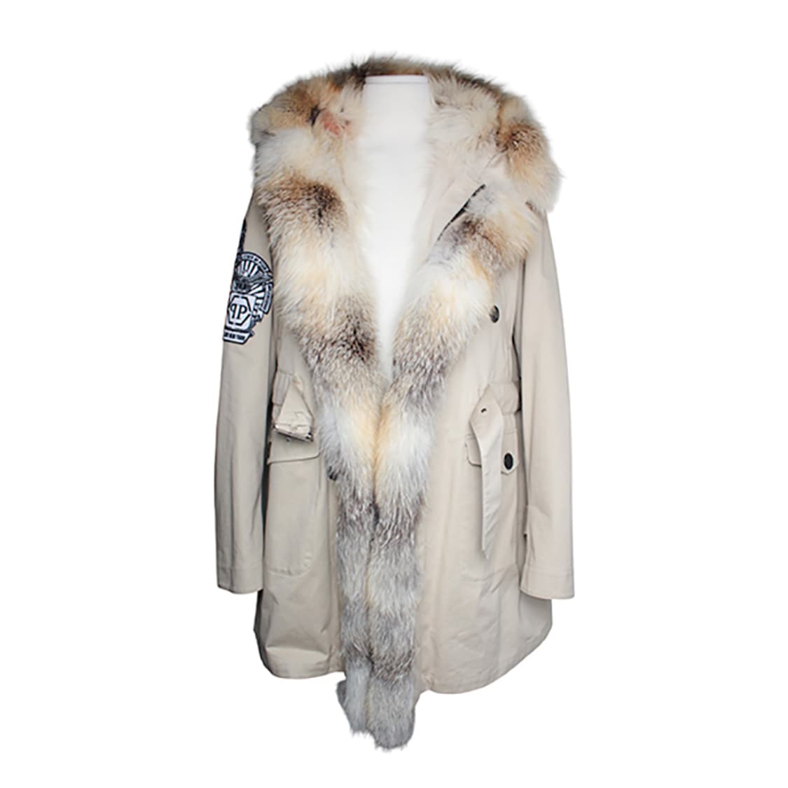 필립플레인 폭스 퍼 라이닝 남성 야상 코트 105 상품이미지2