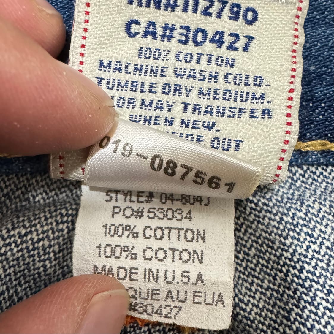 트루릴리전 플레어 토니 부츠컷 데님 팬츠 상품이미지8