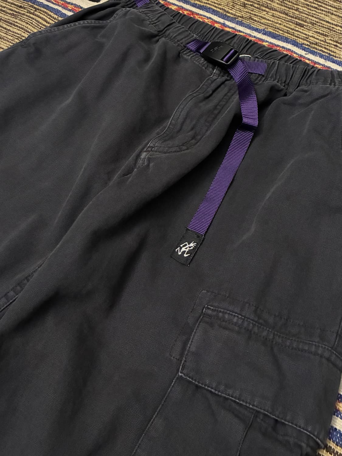 (L/~35)그라미치 코튼 클라이밍 밀리터리 카고팬츠 차콜 상품이미지2