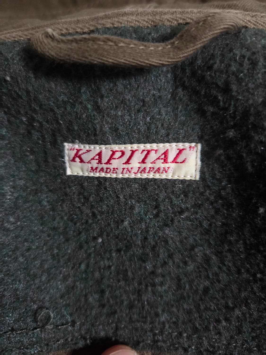 캐피탈 카츠라기 코튼 링 코트 m 상품이미지5