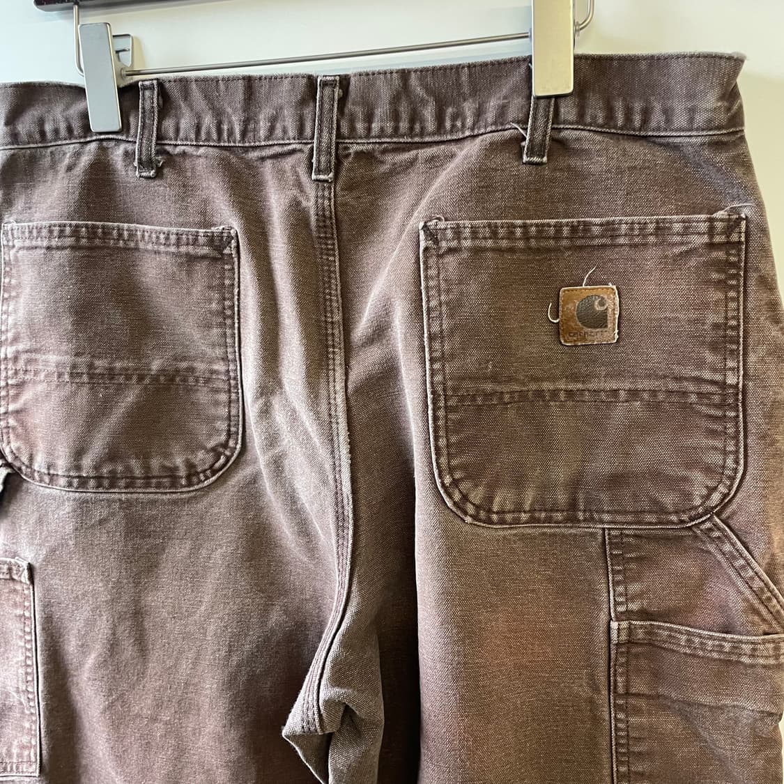 칼하트 다크 브라운 워크팬츠 상품이미지7