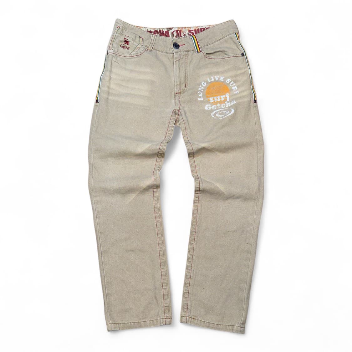 JPN GOTCHA SURF 갓챠서프 프린팅 데님 팬츠 (32in) 상품이미지1