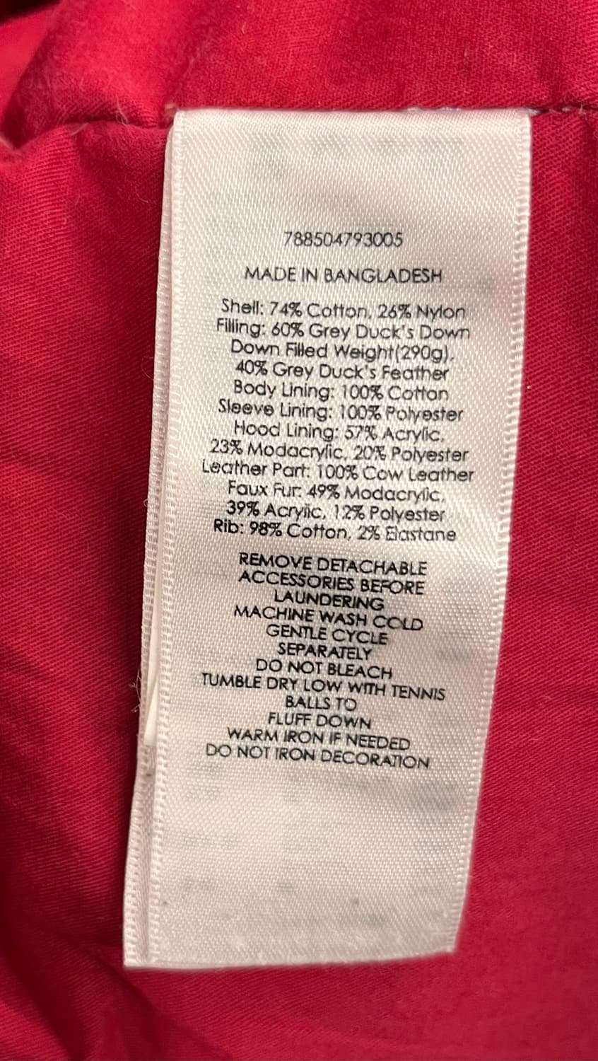 데님앤서플라이 Denim&Supply 랄프로렌 덕다운 패딩 S 상품이미지7