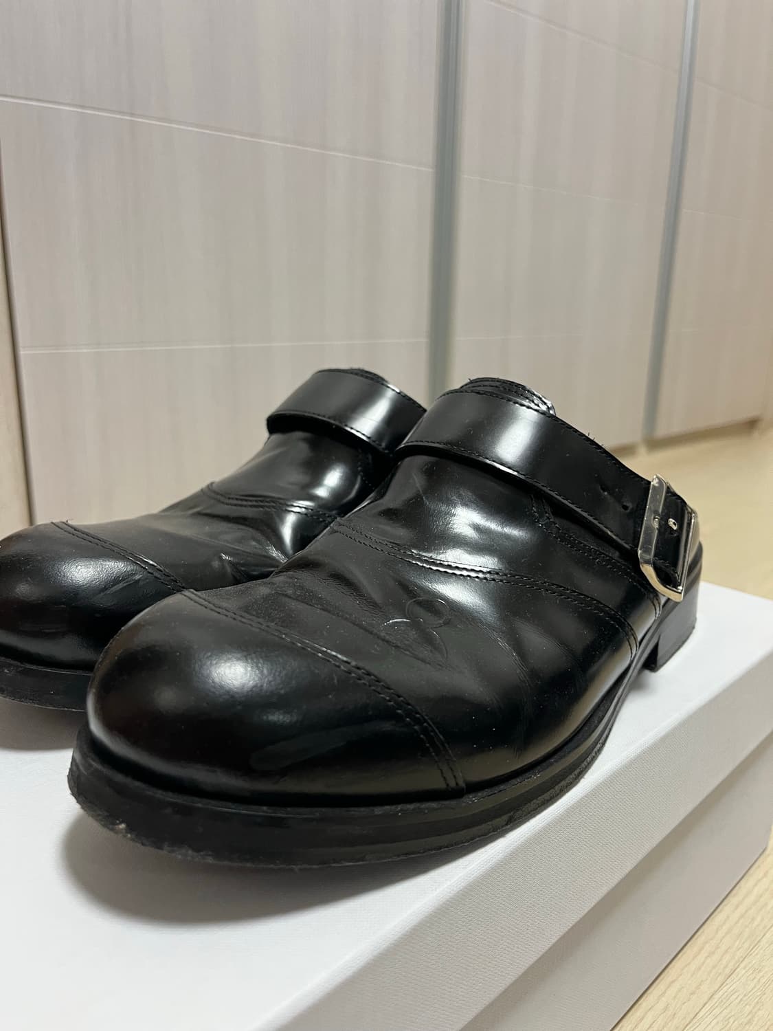 스테판쿡 stefan cooke 바이커 뮬 42사이즈 상품이미지1