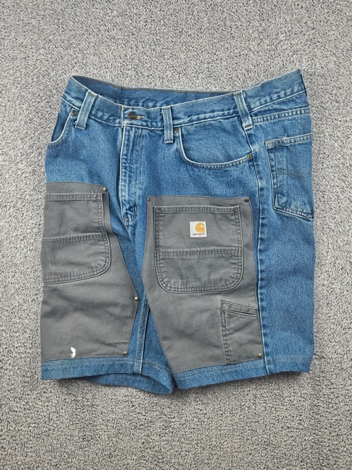 칼하트 데님 워크 쇼츠 반바지 커스텀 ( 38" ) / 12018 상품이미지2