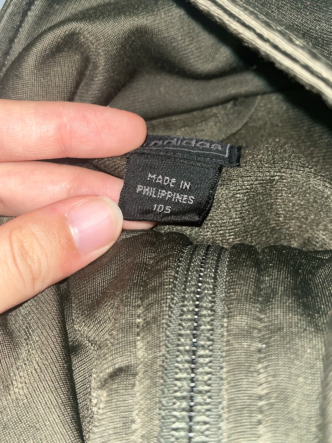 아디다스 카키 파이어버드 져지 트랙탑 후드집업 상품이미지2