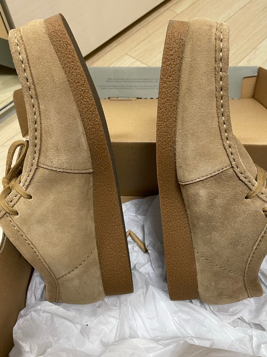 클락스 왈라비(255) 실측 1회 상품이미지3