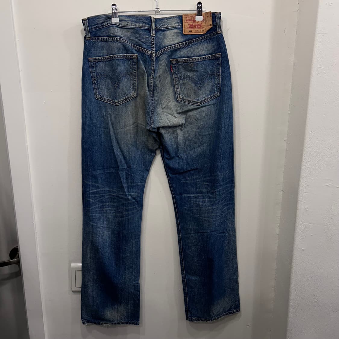 리바이스 501 페이퍼택 레귤러핏 데님팬츠 상품이미지5