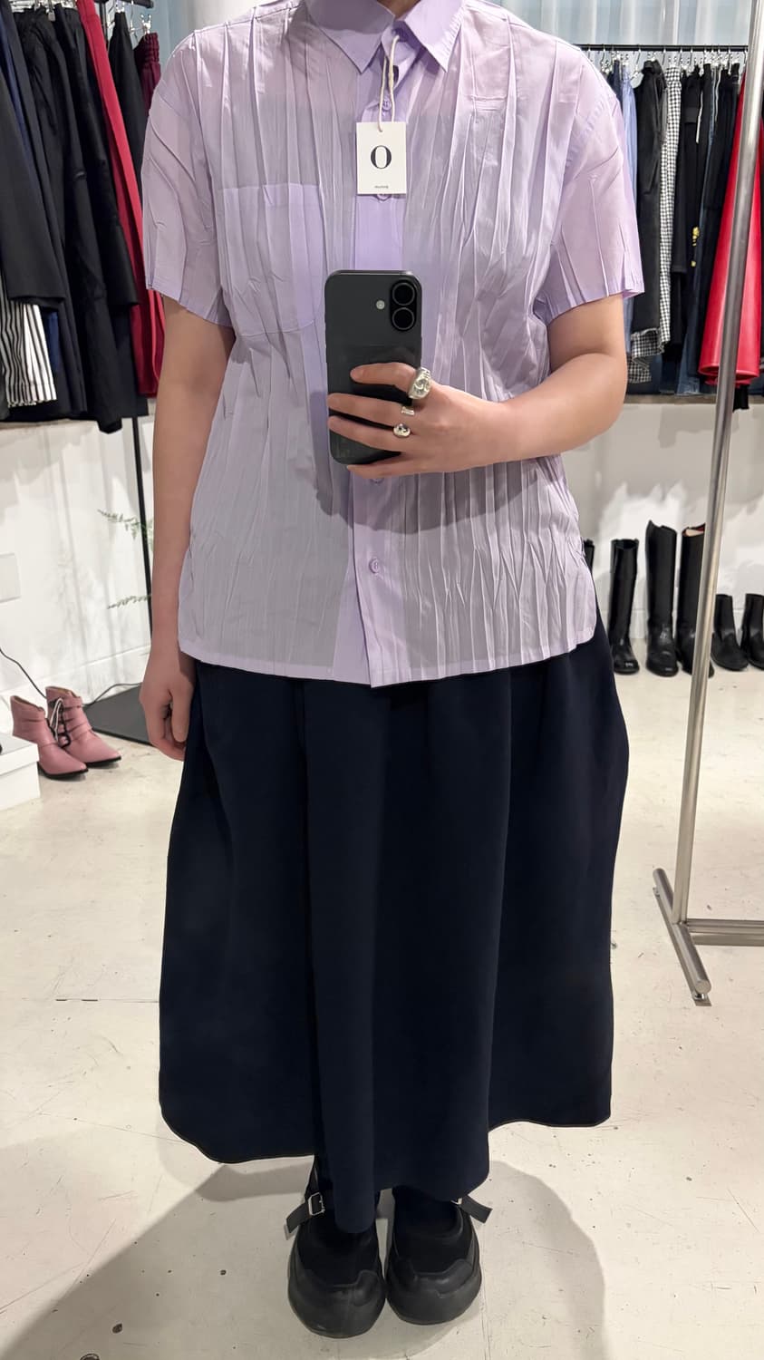 Cutting Line Detail Volume Skirt 상품이미지7