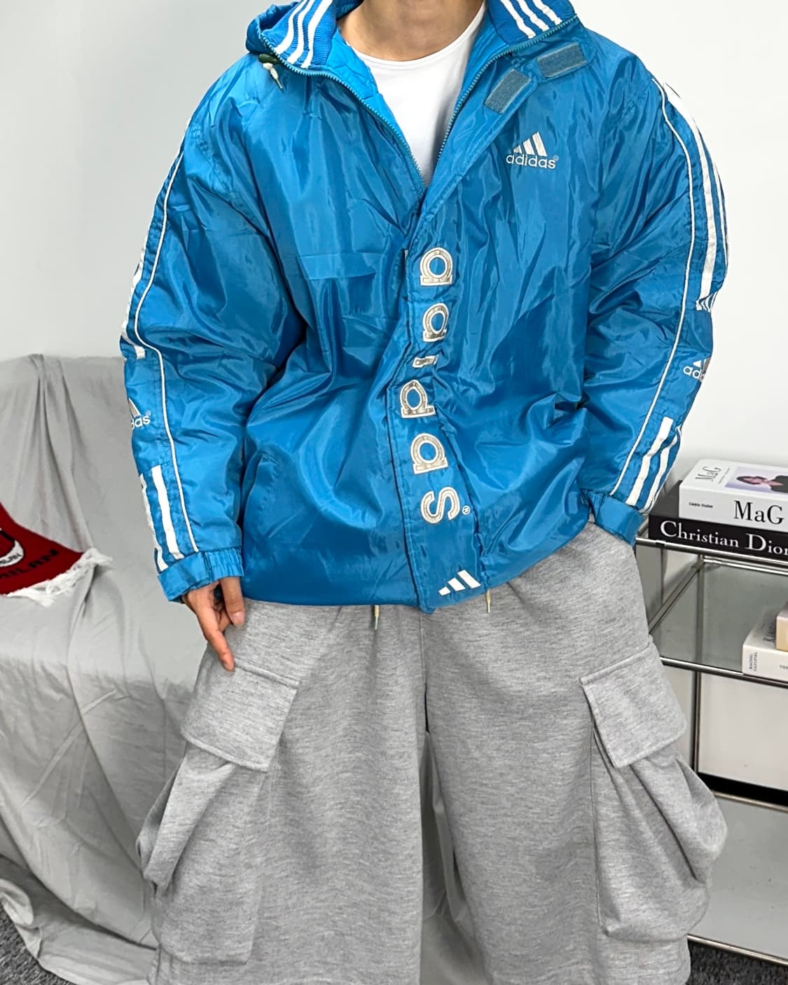 아디다스 00s 스카이 롱패딩 점퍼 100 상품이미지2