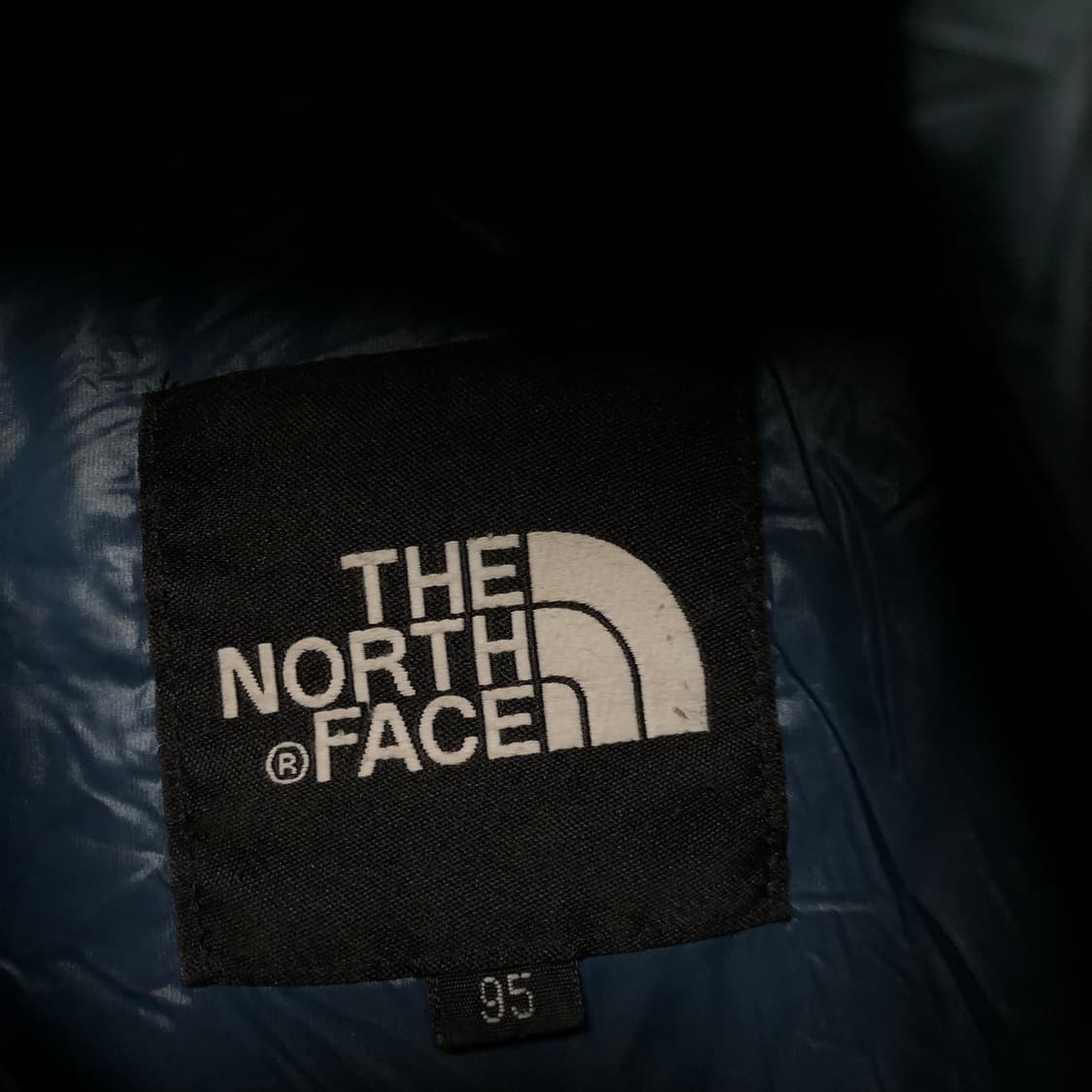 노스페이스 구스다운 패딩 자켓 빵빵 네이비 상품이미지4