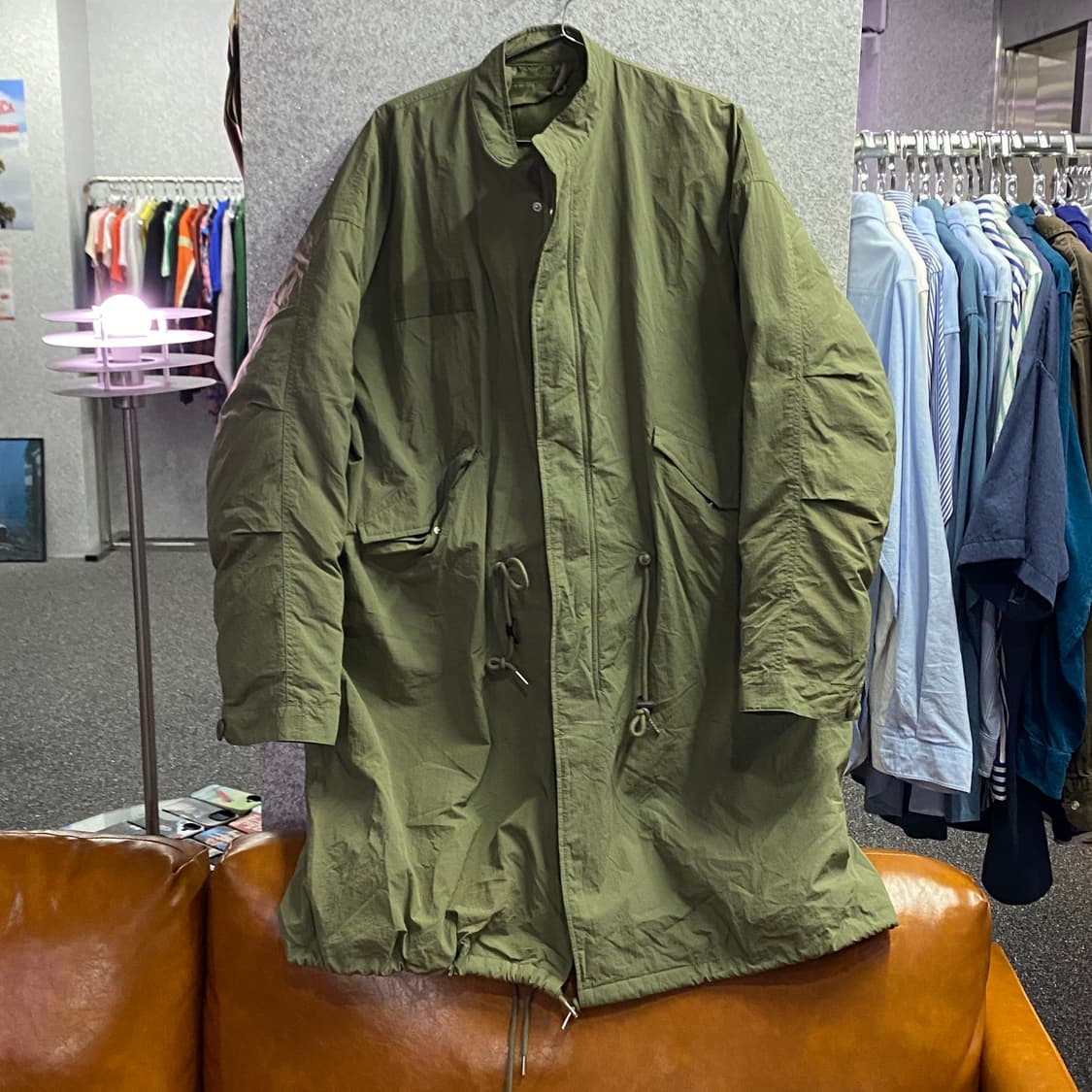 빈티지 카키 피시테일 점퍼 B3191 상품이미지2