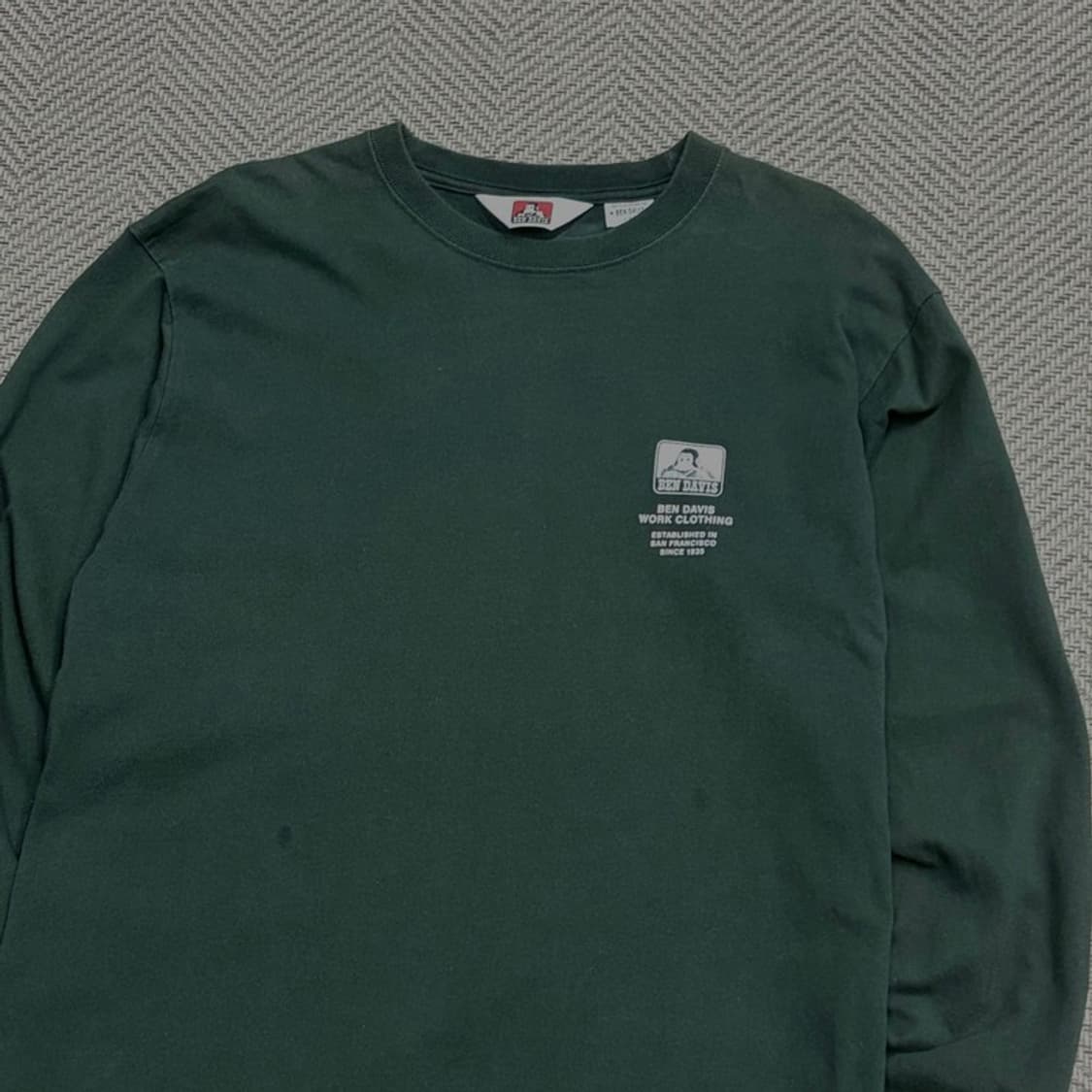 벤데이비스 백 프린팅 롱슬리브 v1734 상품이미지3