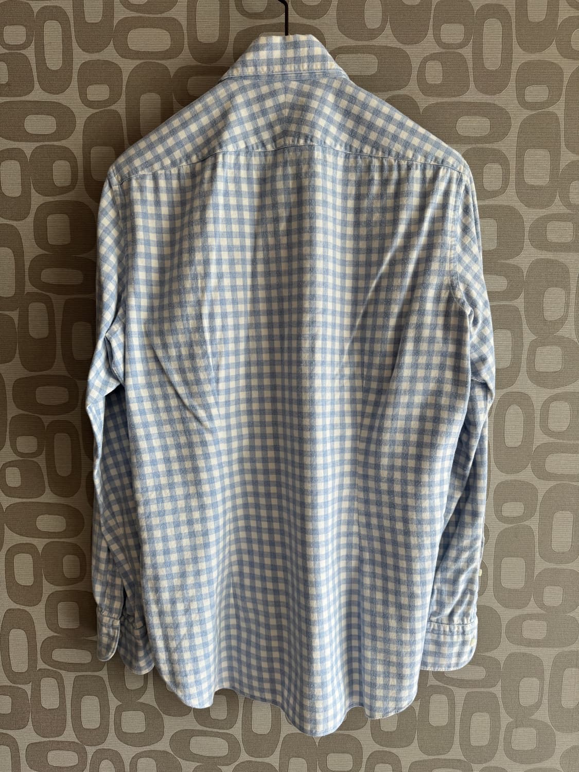 Orian 오리앙 브러쉬드 코튼 체크 셔츠 상품이미지4