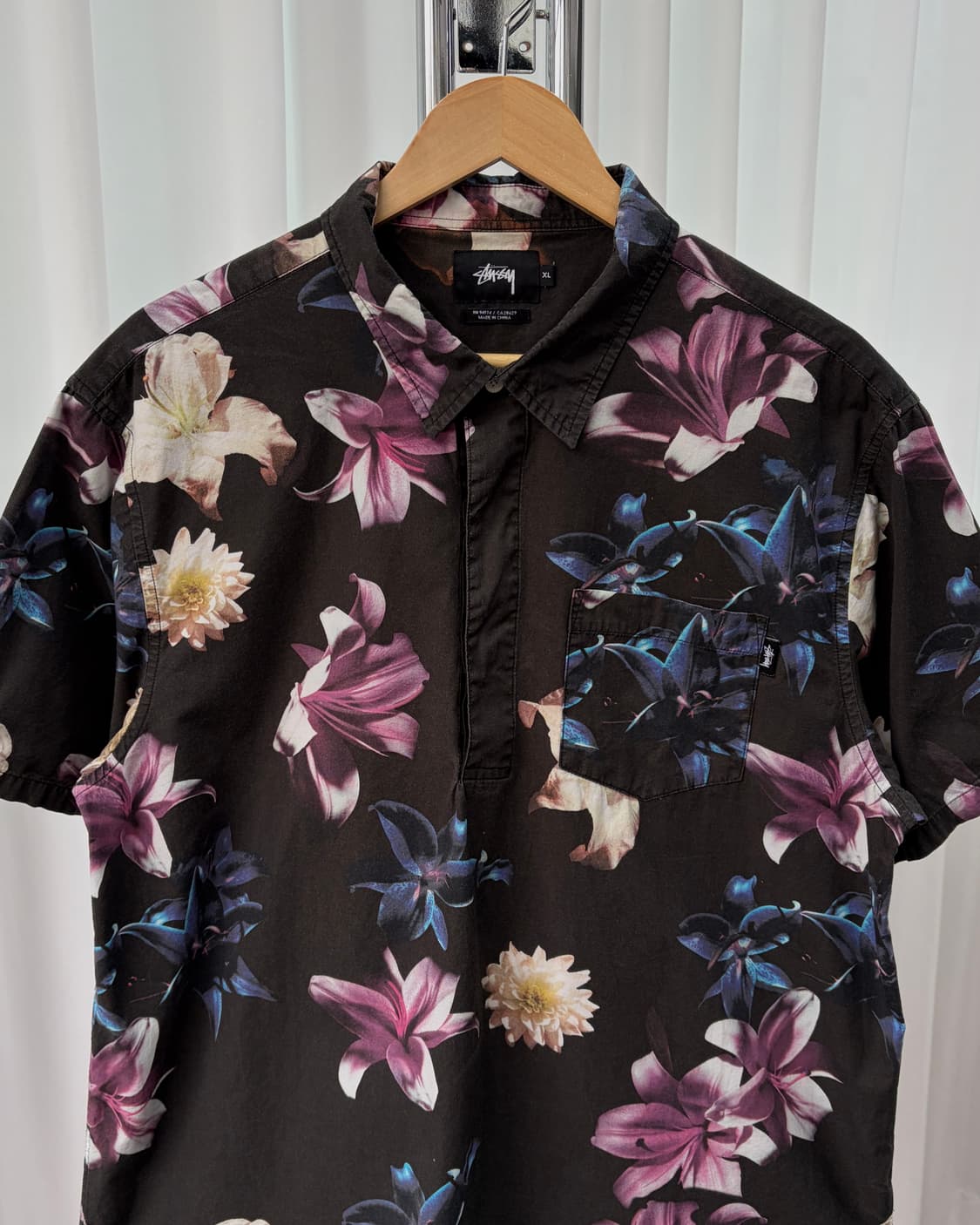 [XL]스투시 하와이안 풀오버 반팔 셔츠 상품이미지4