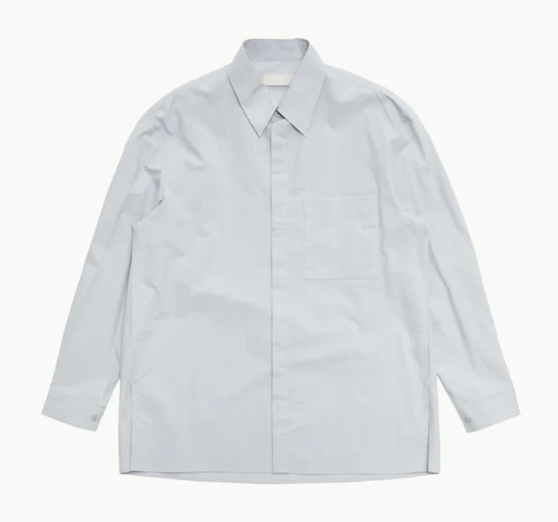 아모멘토 스퀘어 포켓 오버사이즈 셔츠 상품이미지1