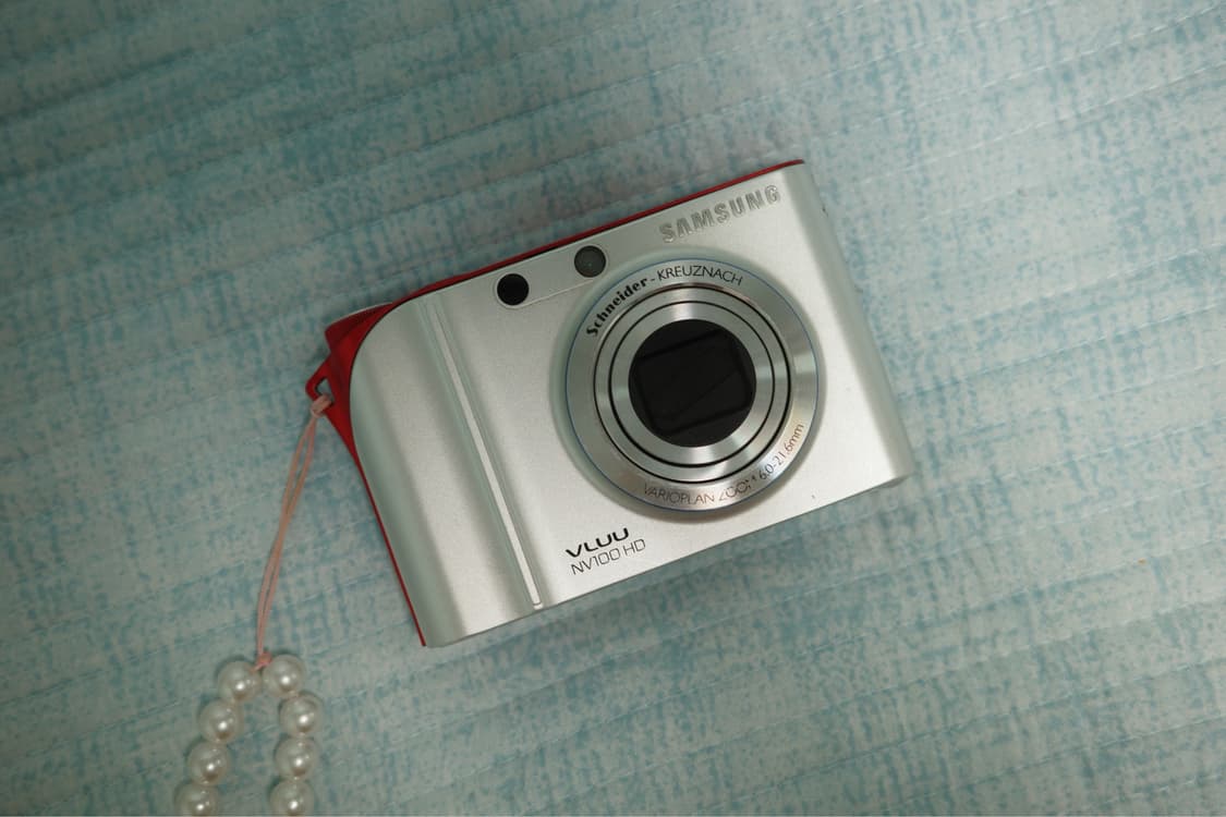 삼성 블루 Samsung VLUU NV100 HD 디카 레드 실버 상품이미지1