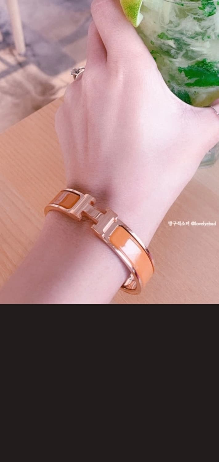 에르메스 클릭아슈pm 팔찌 정품A급(감정O) 상품이미지1