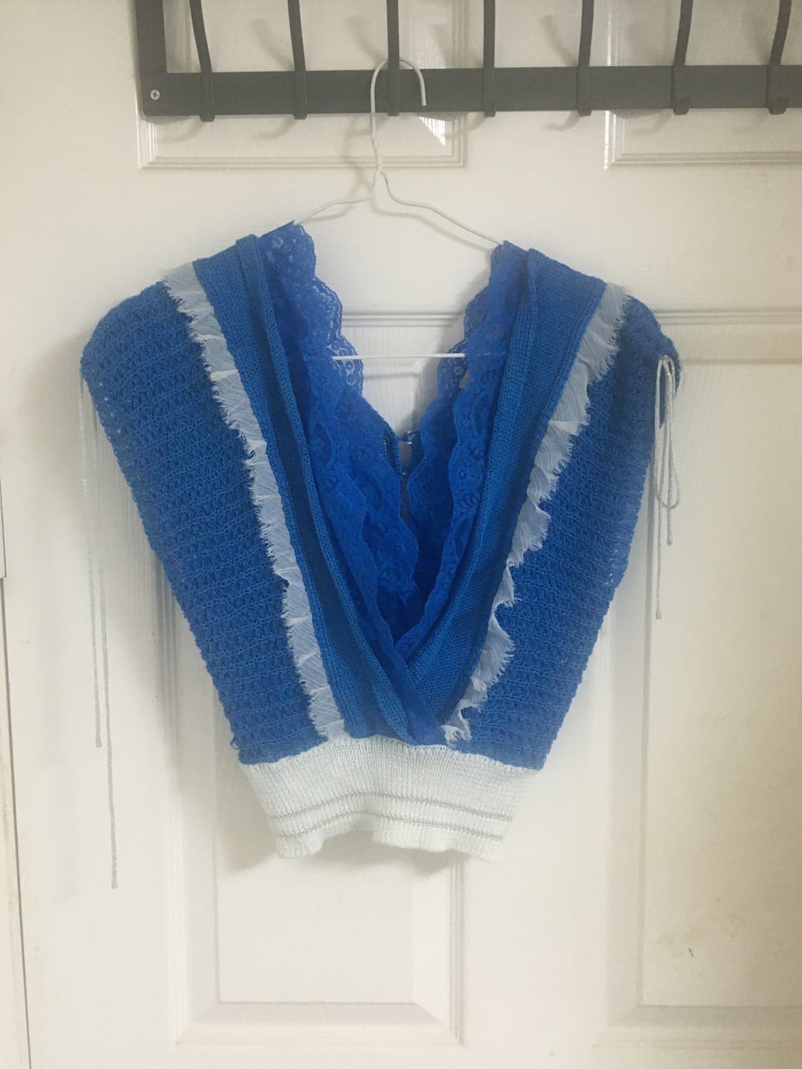 레이어드 프릴 니트 베스트 상품이미지1