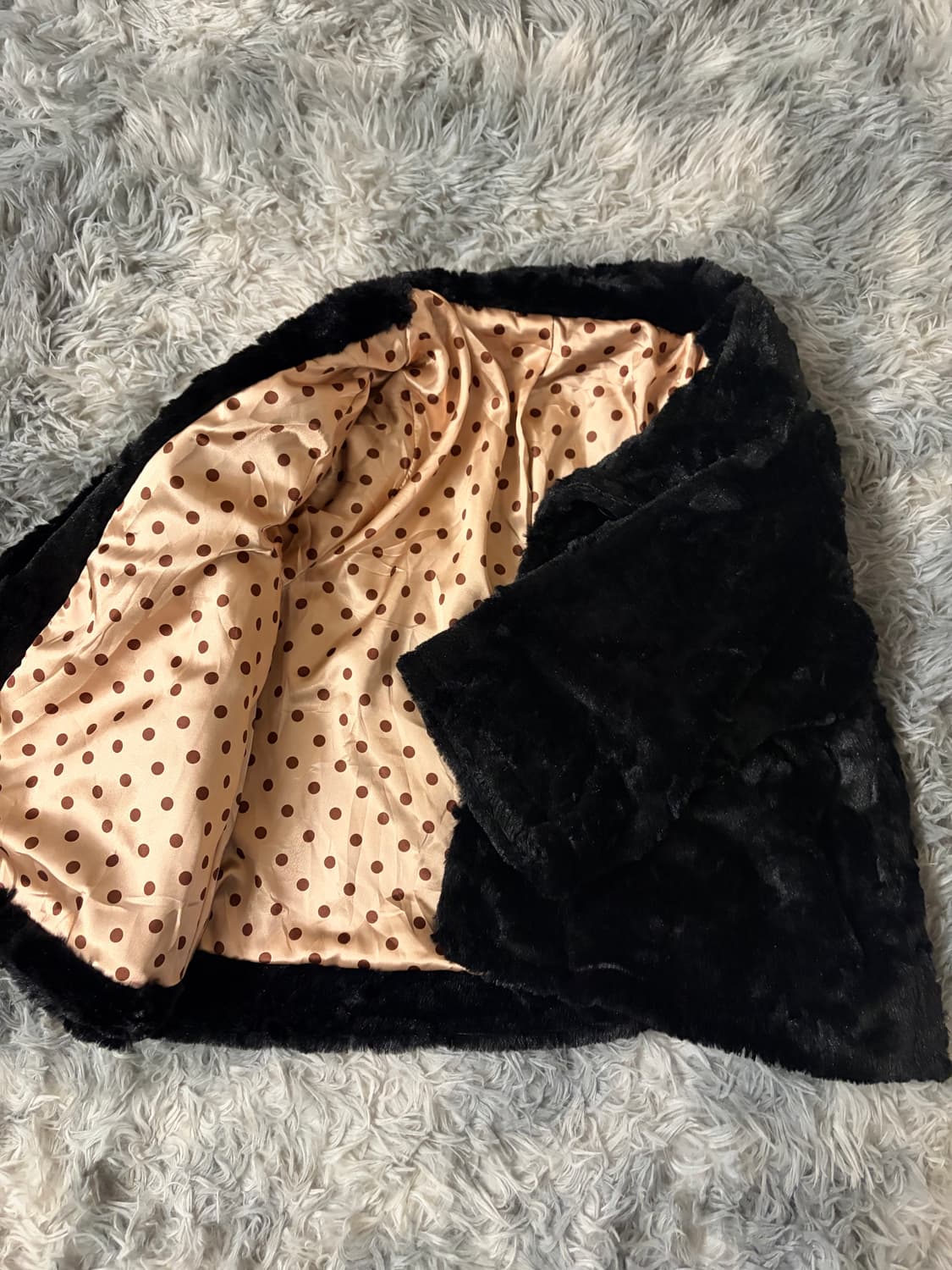 7부 퍼 자켓  상품이미지1