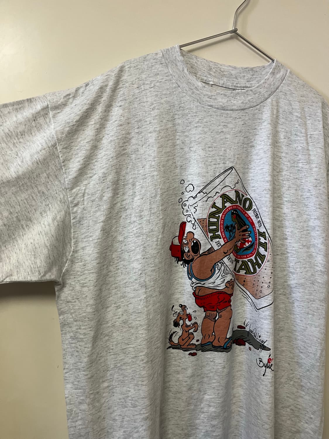 Oneita printing t shirts 상품이미지2