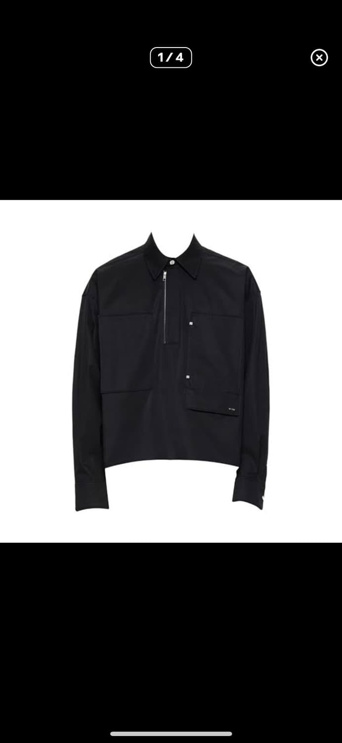 우영미 하프집업 크롭셔츠 아노락 48 상품이미지1