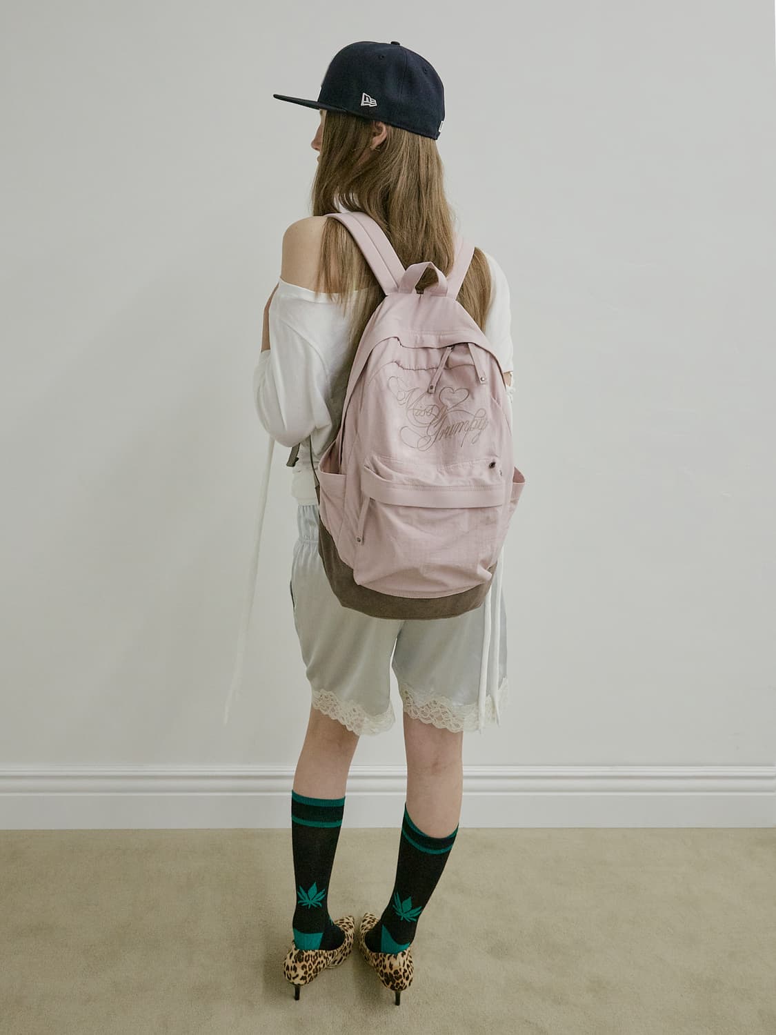 스컬프터 Girl Nylon Backpack Matt Pink 상품이미지3