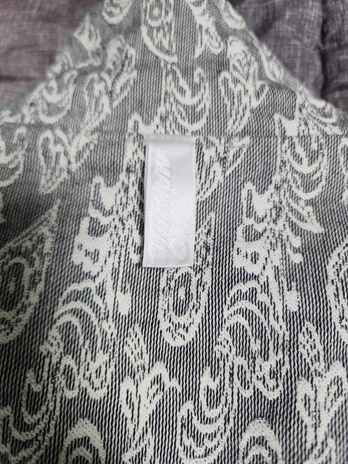 노매뉴얼 페이즐리 트랙탑 블랙 L 상품이미지6