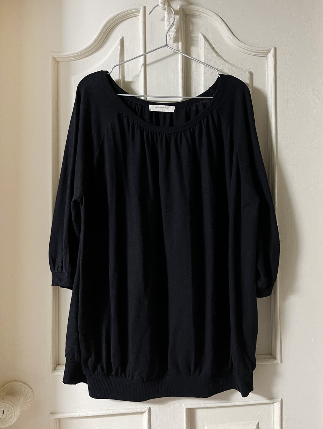 vintage black angel knit top 상품이미지1