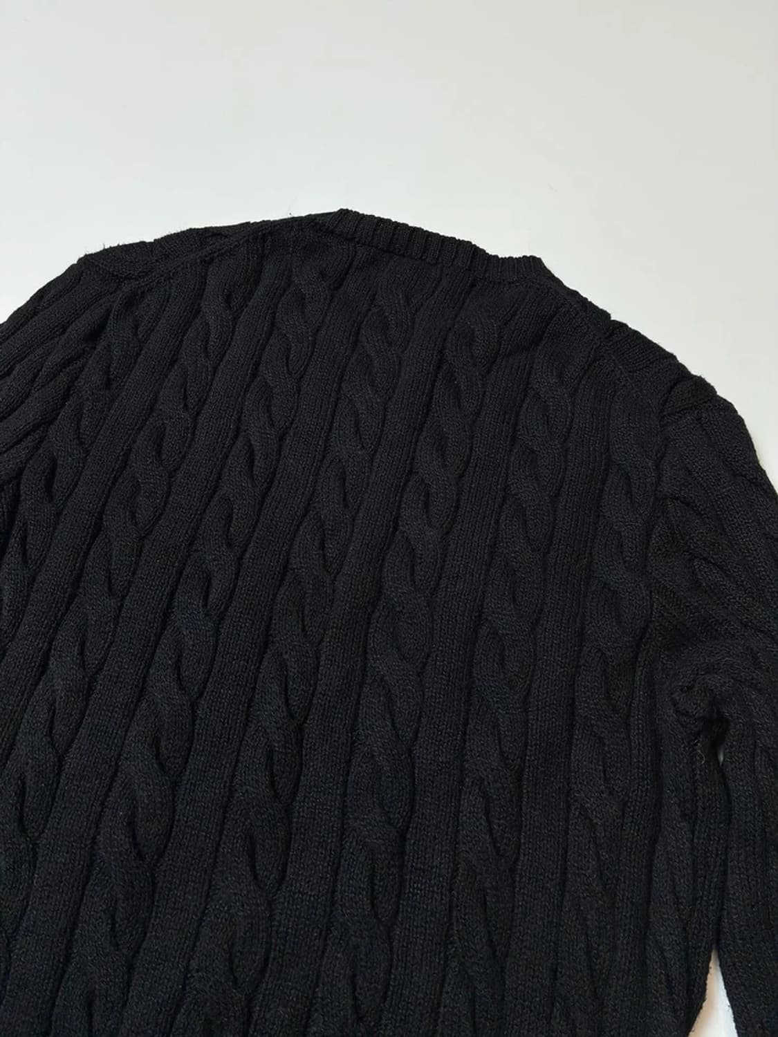 폴로 랄프로렌 큐알 신형 꽈배기 코튼 니트 PN8263 상품이미지5